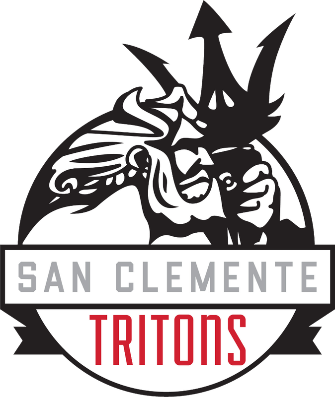 Logo for San Clemente High School Tritons